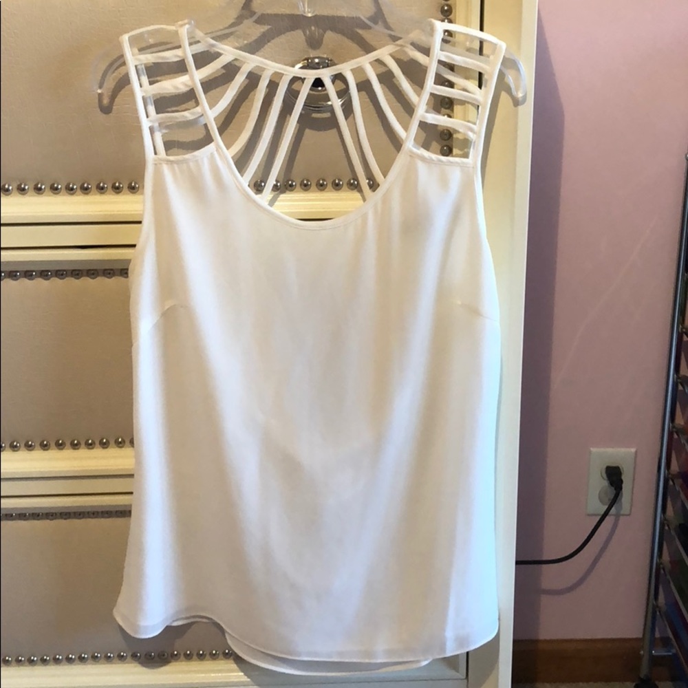 Naked zebra tank